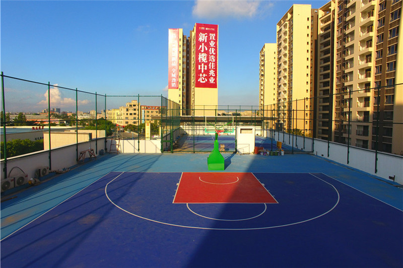 楼顶篮球场围网